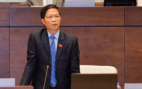 Bộ trưởng Bộ Công Thương - ông Trần Tuấn Anh. ảnh: Trung tâm thông tin Quốc hội.