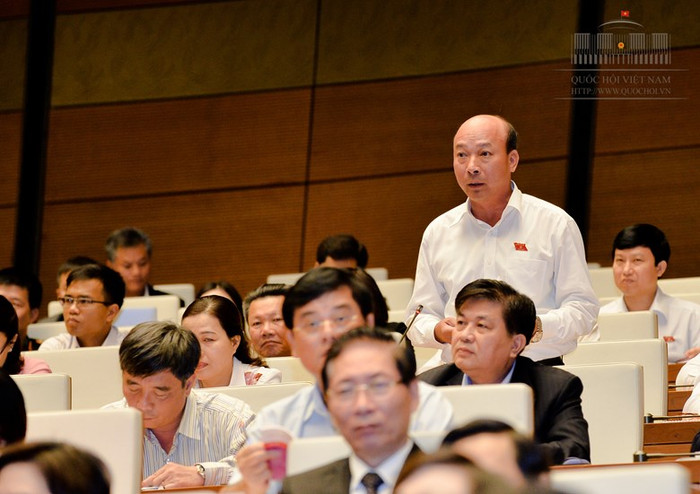 Đại biểu Quốc hội Lê Minh Chuẩn (đoàn Quảng Ninh). ảnh: Trung tâm thông tin Quốc hội. Đại biểu Quốc hội Lê Minh Chuẩn (đoàn Quảng Ninh). ảnh: Trung tâm thông tin Quốc hội.