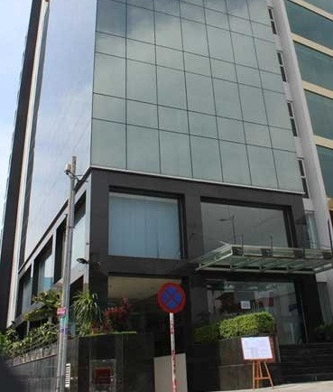 Trụ sở trường thuê ở đường Nguyễn Văn Trỗi.