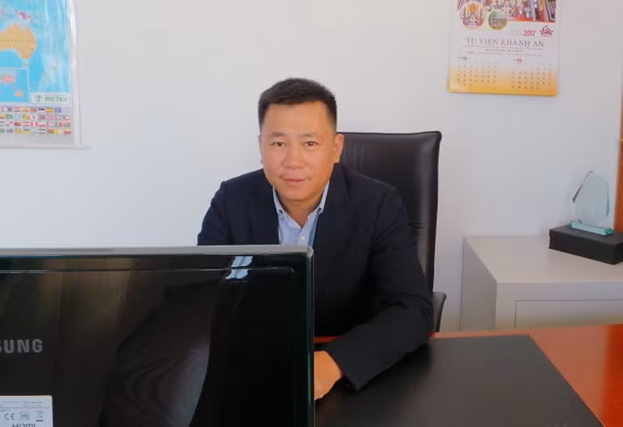 Ông Hoàng Hữu Bình, Phó chủ tịch Hội doanh nghiệp Việt Nam tại Ba Lan, Chủ tịch Công ty ASEAN EU tại Vác-sa-va (Ảnh: tác giả cung cấp).