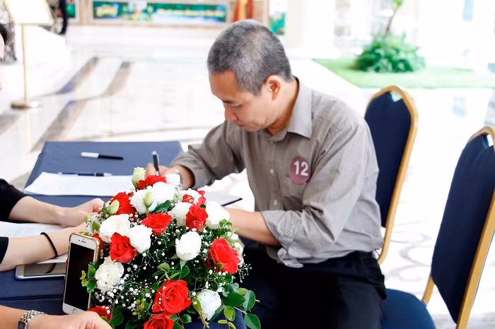 Nghệ sĩ đăng ký dự tuyển Sun Symphony Orchestra.