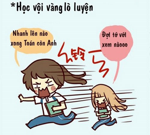Hình ảnh minh họa cho việc chạy học thêm của các em (Ảnh: tuyensinh247.com). Hình ảnh minh họa cho việc chạy học thêm của các em (Ảnh: tuyensinh247.com).