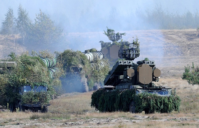 Cuộc tập trận Zapat-2017 (Ảnh TASS). Cuộc tập trận Zapat-2017 (Ảnh TASS).