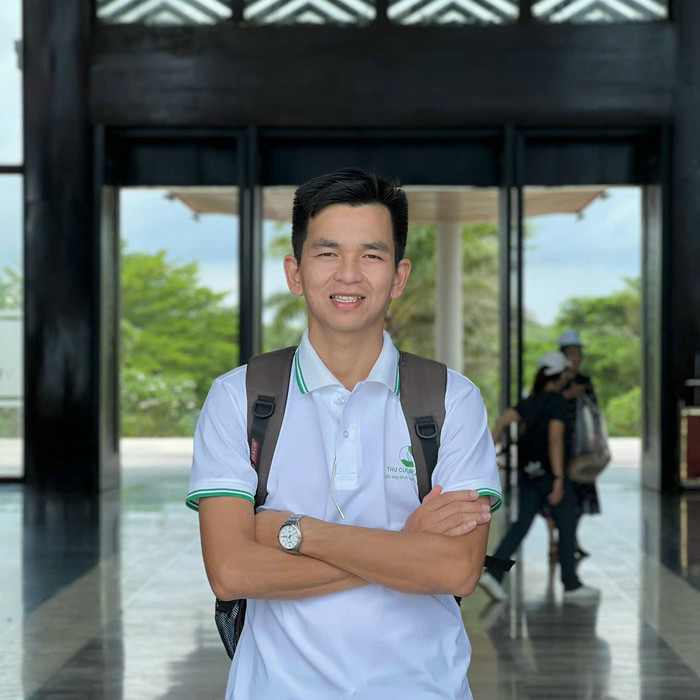 Anh Nguyễn Văn Mận. (Ảnh: NTCC). Nguyễn Văn Mận - Trưởng phòng Thiết bị Y tế Bệnh viện Thu Cúc.jpg