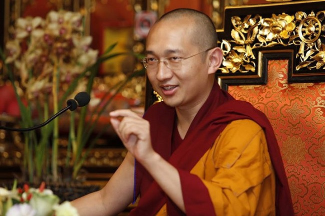 Tôn sư Khangser Rinpoche (Ảnh: tác giả cung cấp). Tôn sư Khangser Rinpoche (Ảnh: tác giả cung cấp).
