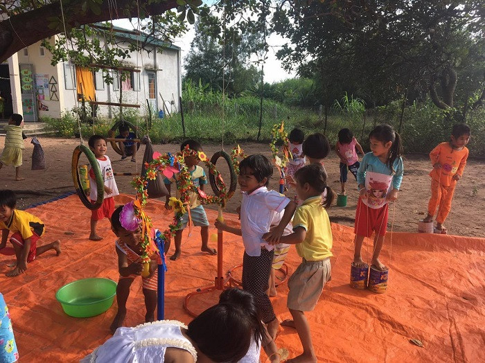 Công viên mini của bé (Ảnh: tác giả cung cấp). Công viên mini của bé (Ảnh: tác giả cung cấp).