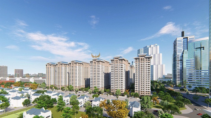 Phối cảnh 3D dự án. Phối cảnh 3D dự án.