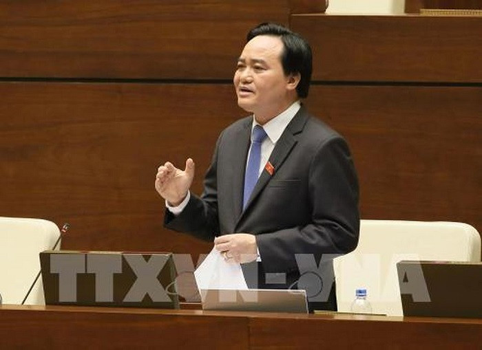 Bộ trưởng Bộ Giáo dục – Đào tạo Phùng Xuân Nhạ (Ảnh minh họa: TTXVN). Bộ trưởng Bộ Giáo dục – Đào tạo Phùng Xuân Nhạ (Ảnh minh họa: TTXVN).
