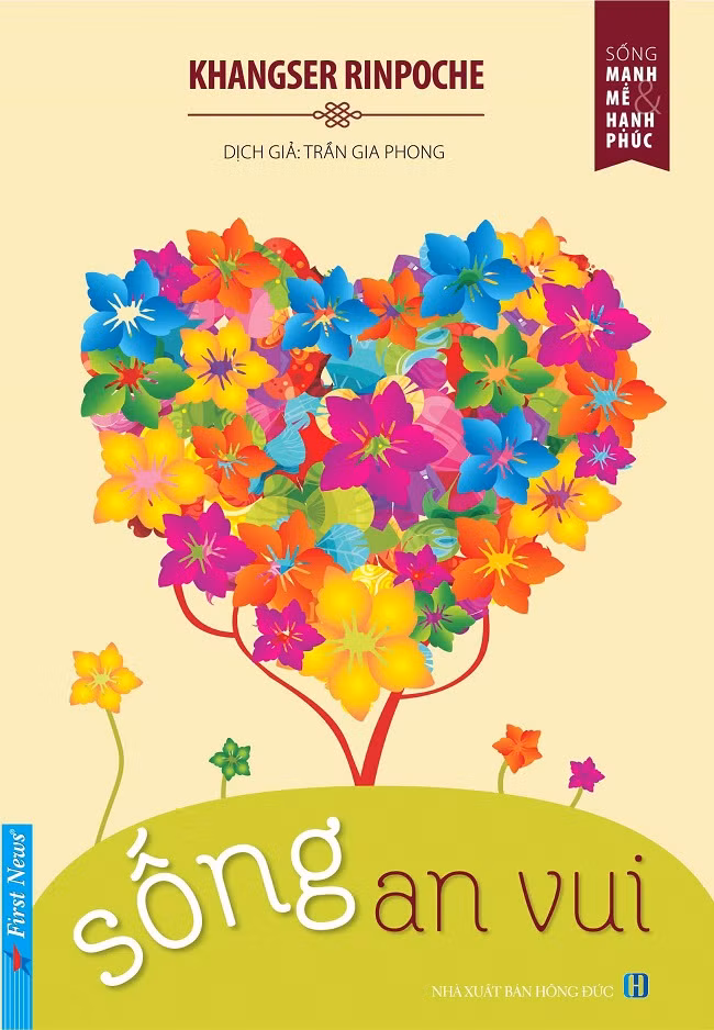 Cuốn sách “Sống an vui” (Ảnh: tác giả cung cấp).