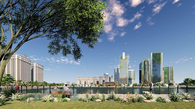 Phối cảnh tòa nhà sắp bàn giao. Phối cảnh tòa nhà sắp bàn giao.