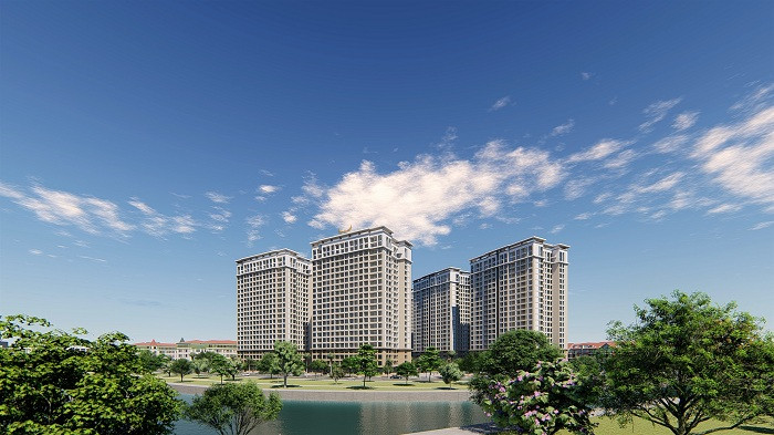 Phối cảnh 3D về một góc thành phố xanh thu nhỏ. Phối cảnh 3D về một góc thành phố xanh thu nhỏ.