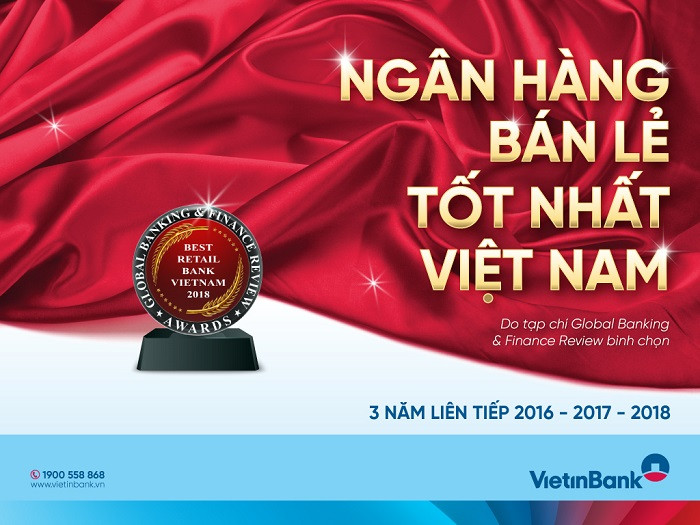 Giải thưởng của VietinBank. Giải thưởng của VietinBank.
