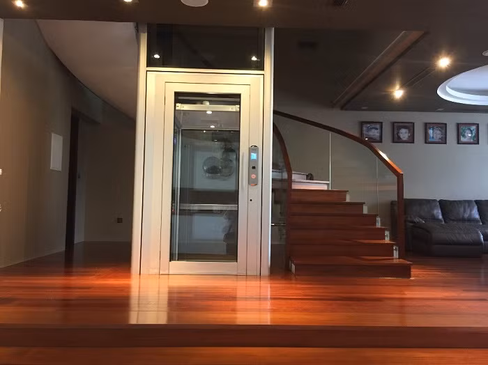 Thang máy gia đình Gama được lắp đặt tại Biệt thự Q21 – Ciputra, Hà Nội.