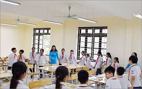 Một giờ dạy học khi thực nghiệm chương trình giáo dục phổ thông mới (Ảnh: Bộ Giáo dục và Đào tạo).