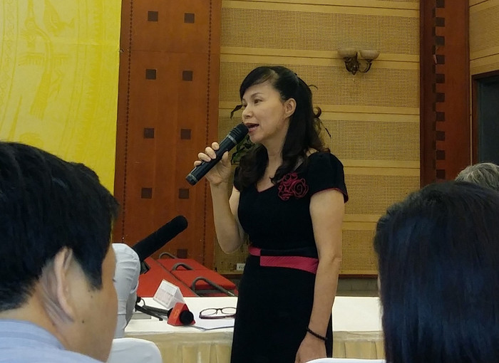 Bà Nguyễn Thị Kim Phụng - Quyền Vụ trưởng Vụ Đại học, Bộ Giáo dục và Đào tạo. ảnh: Ngọc Quang. Bà Nguyễn Thị Kim Phụng - Quyền Vụ trưởng Vụ Đại học, Bộ Giáo dục và Đào tạo. ảnh: Ngọc Quang.