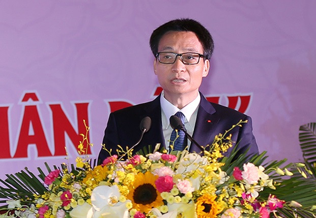 Phó Thủ tướng Vũ Đức Đam phát biểu tại hội nghị thi đua yêu nước ngành y tế. ảnh: Đình Nam/VGP. Phó Thủ tướng Vũ Đức Đam phát biểu tại hội nghị thi đua yêu nước ngành y tế. ảnh: Đình Nam/VGP.