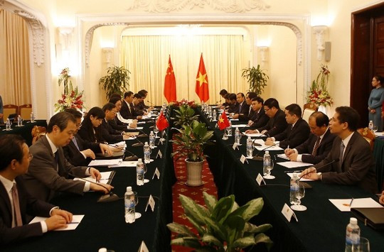 Tại buổi làm việc ngày 27/10, Việt Nam và Trung Quốc đã thống nhất nhiều nội dung quan trọng về vấn đề biên giới lãnh thổ. Tại buổi làm việc ngày 27/10, Việt Nam và Trung Quốc đã thống nhất nhiều nội dung quan trọng về vấn đề biên giới lãnh thổ.
