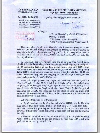 Bộ Tư pháp cũng yêu cầu UBND tỉnh Quảng Nam hủy bỏ nội dung chưa phù hợp tại công văn 1747/UBND-KTN. Bộ Tư pháp cũng yêu cầu UBND tỉnh Quảng Nam hủy bỏ nội dung chưa phù hợp tại công văn 1747/UBND-KTN.