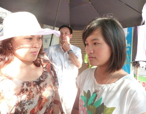 Thí sinh Hà Kiều Trang - Ảnh Kim Ngân