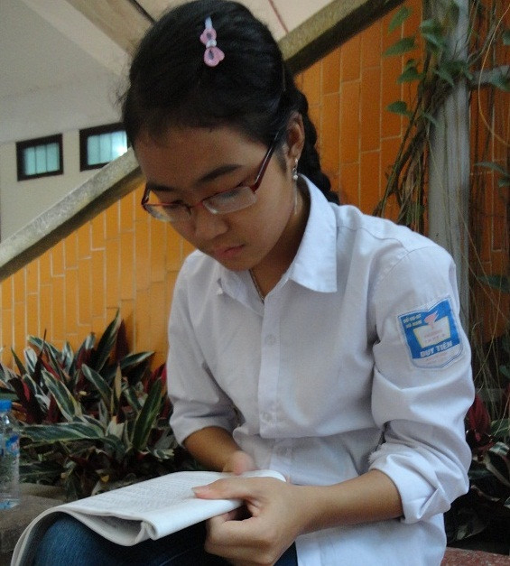 Thí sinh Trần Thị Tố Uyên - Ảnh Hỗ Sỹ Anh