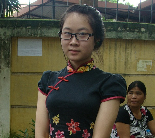 Thí sinh Nguyễn Phương Anh - Ảnh: Bích Thảo Thí sinh Nguyễn Phương Anh - Ảnh: Bích Thảo