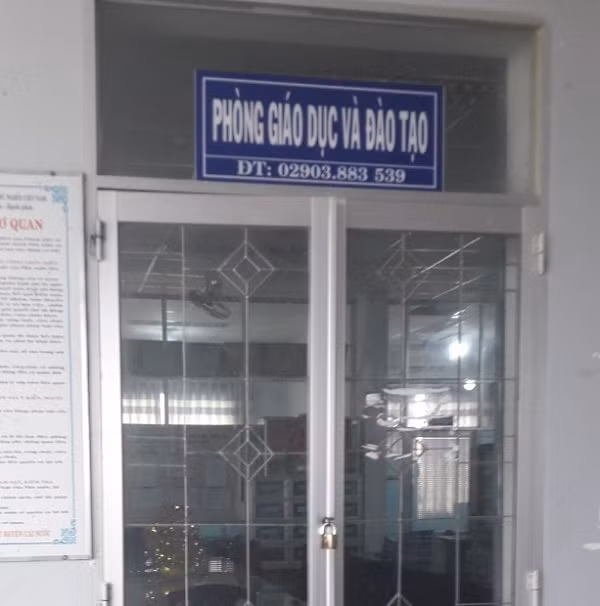 Phòng Giáo dục và Đào tạo huyện Cái Nước.