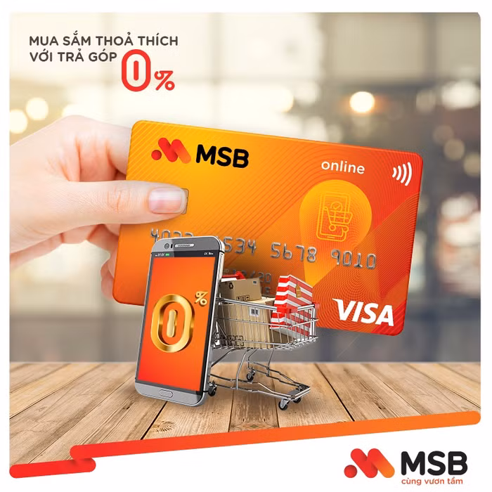 Mua sắm thỏa thích với trả góp 0 đồng.