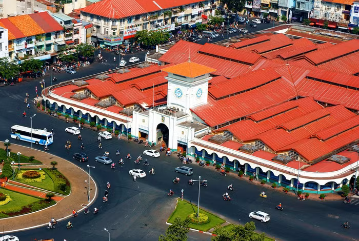 Chợ Bến Thành, Thành phố Hồ Chí Minh.