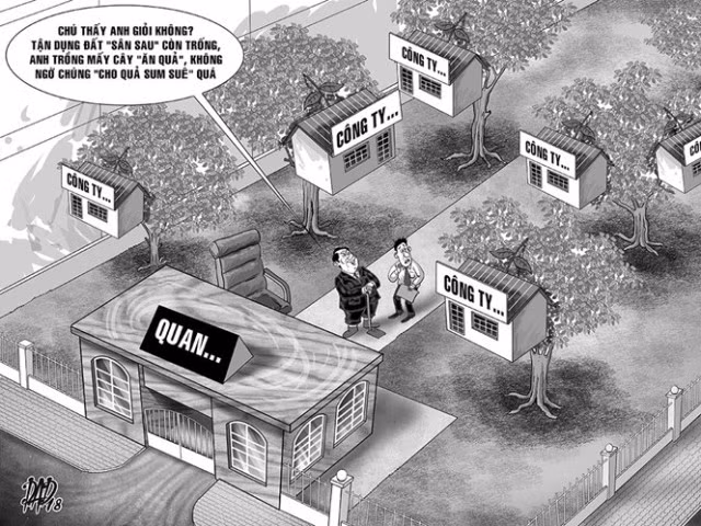 “Sân sau” mang lại nhiều lợi lộc cho một số hiệu trưởng (Ảnh minh họa: DAD 18).