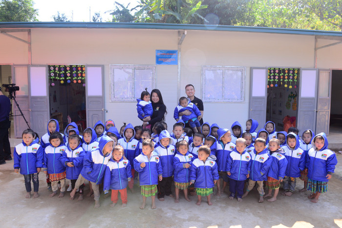 Hai phòng học và 1 phòng chức năng tại điểm trường Xi Ma, Mầm non Chung Chải.