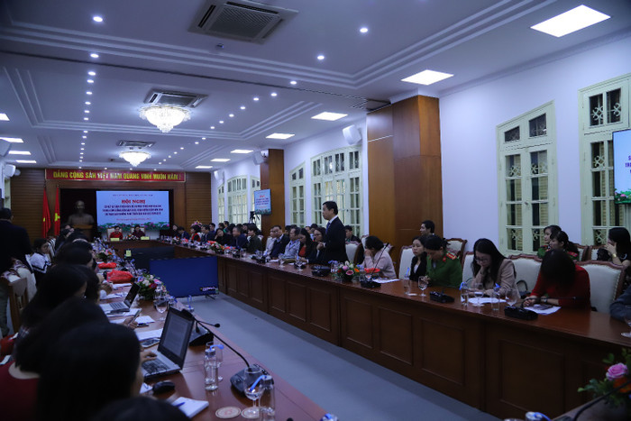 Toàn cảnh hội nghị Sơ kết 2 năm triển khai thực hiện đề án Phát triển văn hóa đọc trong cộng đồng đến năm 2020. Toàn cảnh hội nghị Sơ kết 2 năm triển khai thực hiện đề án Phát triển văn hóa đọc trong cộng đồng đến năm 2020.