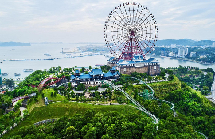 Sắc xanh bao phủ Sun World Hạ Long Complex. Sắc xanh bao phủ Sun World Hạ Long Complex.