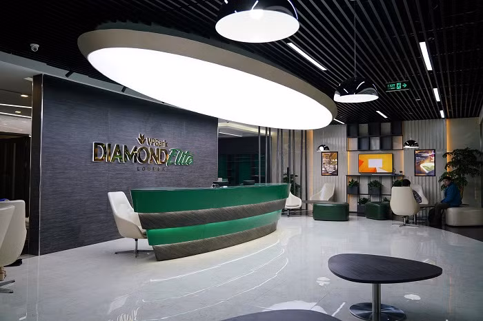 Phòng chờ VPBank Diamond Elite tại sân bay.