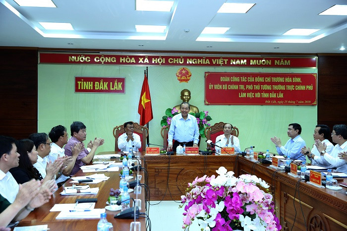 Phó Thủ tướng Thường trực Chính phủ Trương Hòa Bình. ảnh: VGP. Phó Thủ tướng Thường trực Chính phủ Trương Hòa Bình. ảnh: VGP.