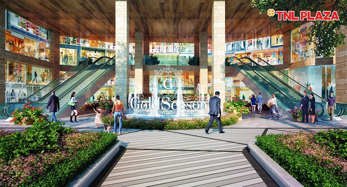 Trung tâm thương mại TNL PLaza tại khối đế chung cư tận dụng nguồn khách dồi dào. Trung tâm thương mại TNL PLaza tại khối đế chung cư tận dụng nguồn khách dồi dào.