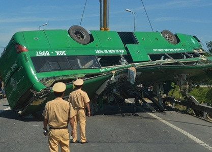 Một trong những vụ TNGT nghiêm trọng xảy ra tại địa bàn tỉnh Quảng Nam.