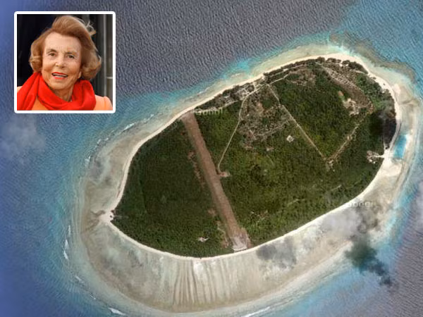 Hòn đảo nhìn từ trên cao