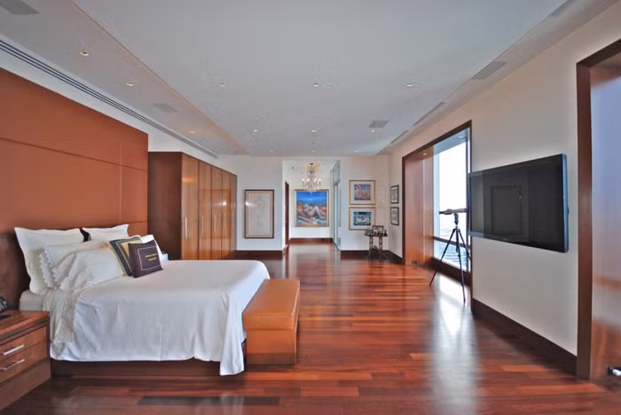 Phòng ngủ khá đơn giản nhưng tiện nghi