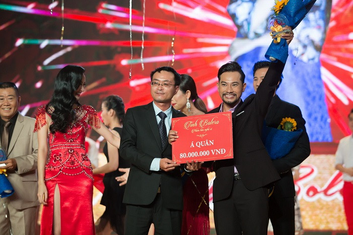 Ông Lê Nguyễn Đức Khôi - Trưởng phòng Quan hệ Công chúng trao tặng giải Á quân cho diễn viên Huỳnh Đông. Ông Lê Nguyễn Đức Khôi - Trưởng phòng Quan hệ Công chúng trao tặng giải Á quân cho diễn viên Huỳnh Đông.