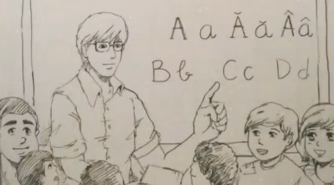 Niềm hạnh phúc của người giáo viên (Ảnh minh họa: vtv.vn). Niềm hạnh phúc của người giáo viên (Ảnh minh họa: vtv.vn).