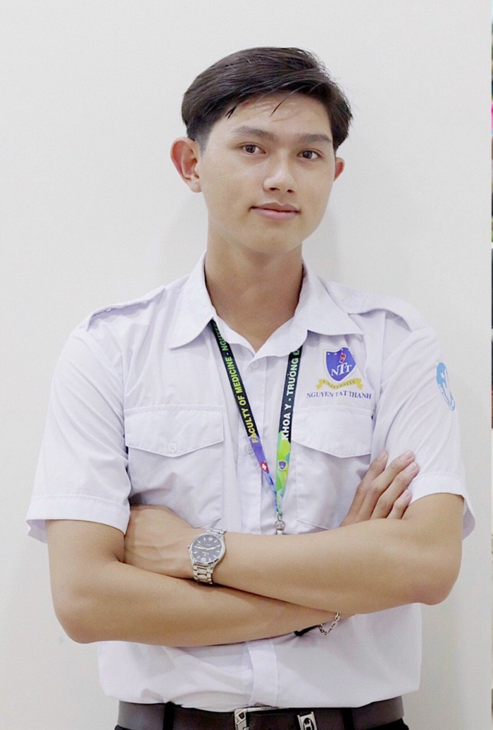 Sinh viên Nguyễn Trọng Nhân. (Ảnh: NVCC) NGUYỄN TRỌNG NHÂN-SV.jpg
