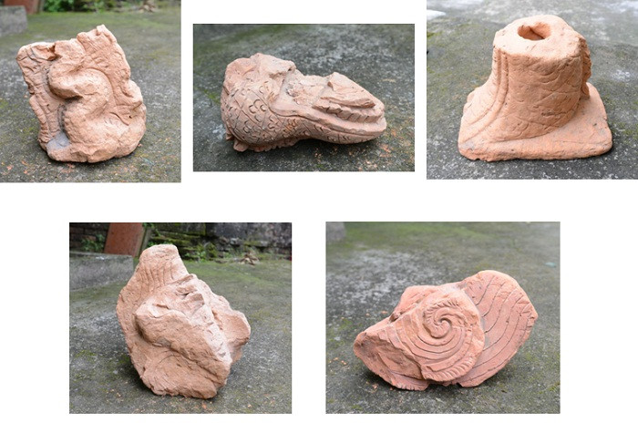 Một số hiện vật đã khai quật được từ di tích Hành cung Lỗ Giang. Ảnh: Trung tâm Nghiên cứu Kinh thành. Một số hiện vật đã khai quật được từ di tích Hành cung Lỗ Giang. Ảnh: Trung tâm Nghiên cứu Kinh thành.