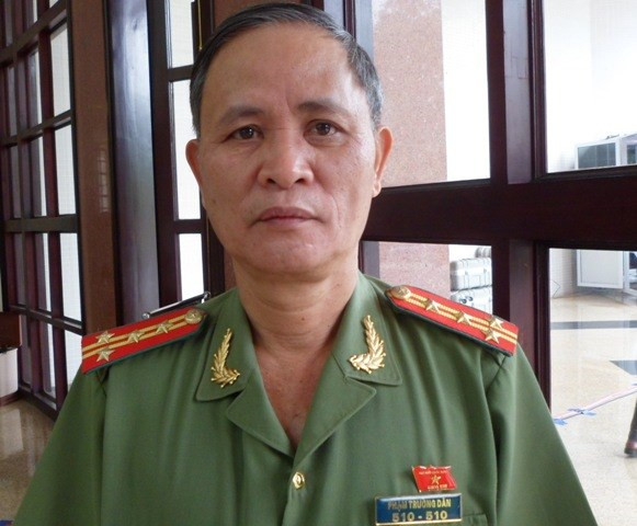 Đại tá Phạm Trường Dân - Đại biểu Quốc hội tỉnh Quảng Nam. Ảnh: Xuân Hải. Đại tá Phạm Trường Dân - Đại biểu Quốc hội tỉnh Quảng Nam. Ảnh: Xuân Hải.