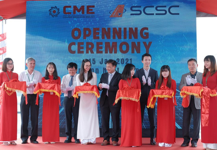 Lễ khánh thành hệ thống điện mặt trời mái nhà công nghiệp SCSC - CMES ga hàng hóa sân bay Quốc tế Tân Sơn Nhất. Lễ khánh thành hệ thống điện mặt trời mái nhà công nghiệp SCSC - CMES ga hàng hóa sân bay Quốc tế Tân Sơn Nhất.