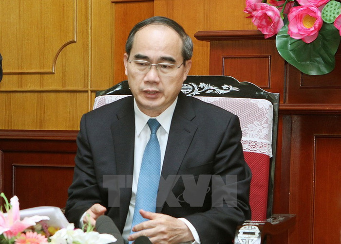 Ông Nguyễn Thiện Nhân - Chủ tịch Ủy ban Trung ương Mặt trận Tổ quốc Việt Nam. ảnh: TTXVN.