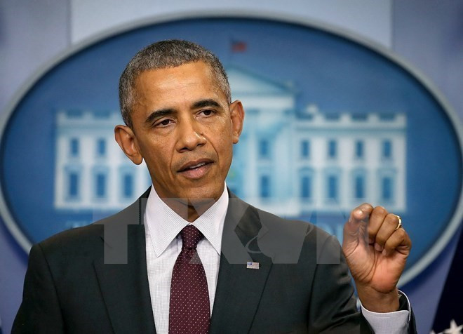Dự kiến, Tổng thống Obama sẽ tới Việt Nam vào rạng sáng ngày 23/5. ảnh: AFP. Dự kiến, Tổng thống Obama sẽ tới Việt Nam vào rạng sáng ngày 23/5. ảnh: AFP.