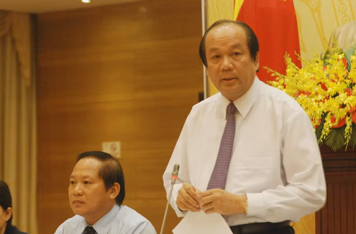 Bộ trưởng Mai Tiến Dũng cho biết, Thủ tướng yêu cầu chấn chỉnh tình trạng thực thi pháp luật, kỷ cương phép nước không nghiêm. ảnh: Ngọc Quang.