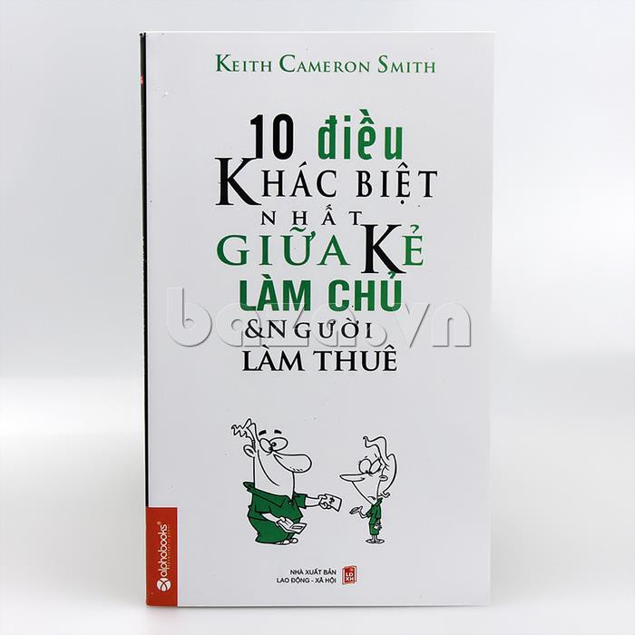 Cuốn "Mười điều khác biệt nhất giữa kẻ làm chủ và người làm thuê" (Ảnh minh họa: baza.vn). Cuốn "Mười điều khác biệt nhất giữa kẻ làm chủ và người làm thuê" (Ảnh minh họa: baza.vn).