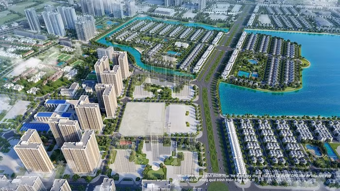 Sapphire 1 sở hữu vị trí đắc địa với tầm nhìn hướng trực diện ra hồ trung tâm của dự án.