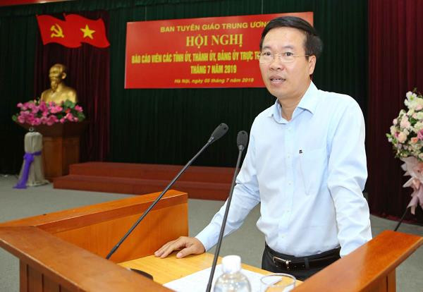 Đồng chí Võ Văn Thưởng: Cần đổi mới nội dung, phương thức tuyên truyền chủ nghĩa Mác Lênin, tư tưởng Hồ Chí Minh. Đồng chí Võ Văn Thưởng: Cần đổi mới nội dung, phương thức tuyên truyền chủ nghĩa Mác Lênin, tư tưởng Hồ Chí Minh.